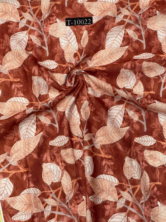 Poly Rayon Designer Floral Collection