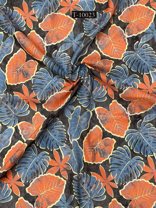Poly Rayon Designer Floral Collection