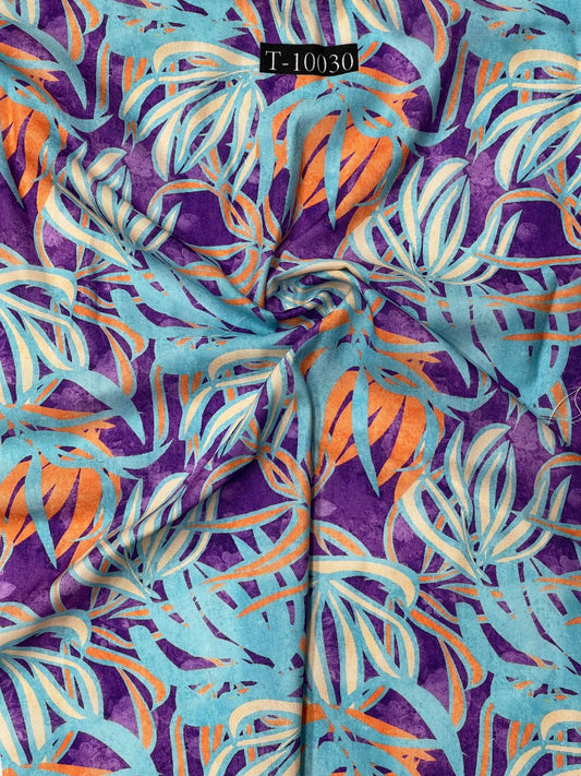 Poly Rayon Designer Floral Collection