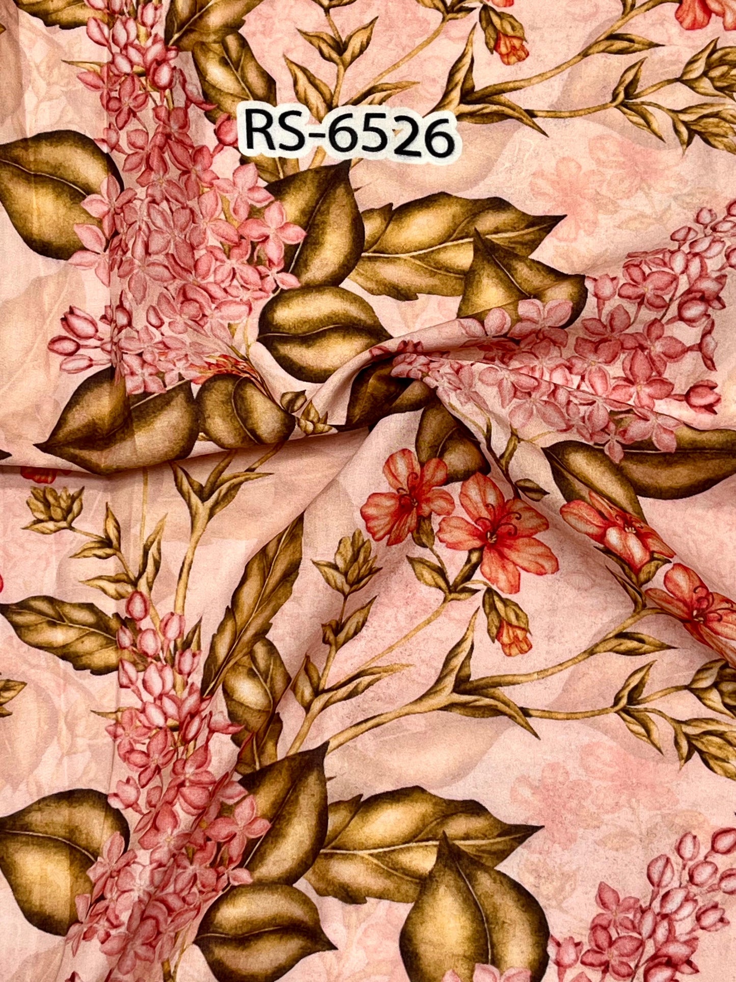 Pure Cotton Cambric Floral Abstract Digital Prints