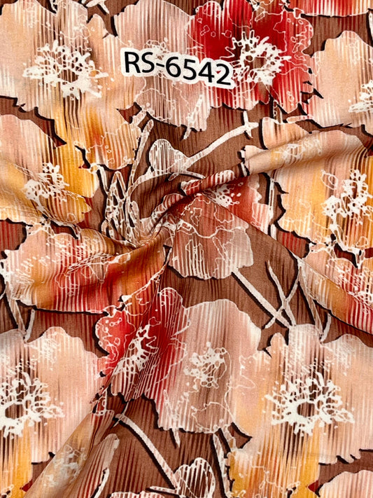 Pure Cotton Cambric Floral Abstract Digital Prints