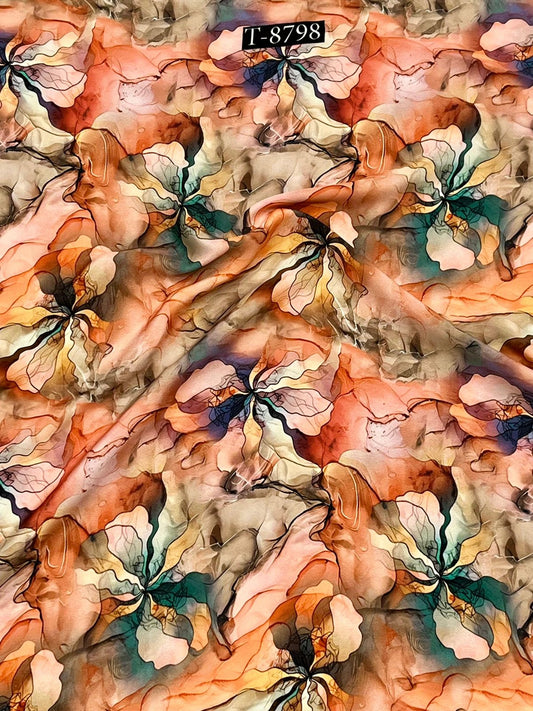CREPE ABSTRACT PRINTS