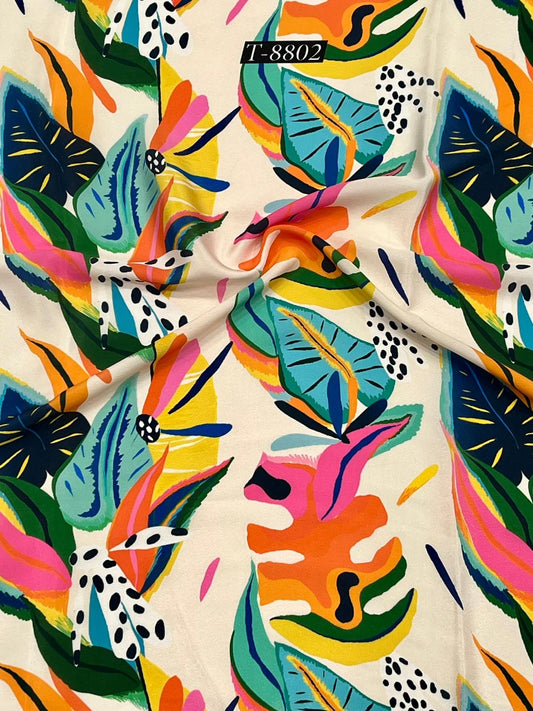 CREPE ABSTRACT PRINTS