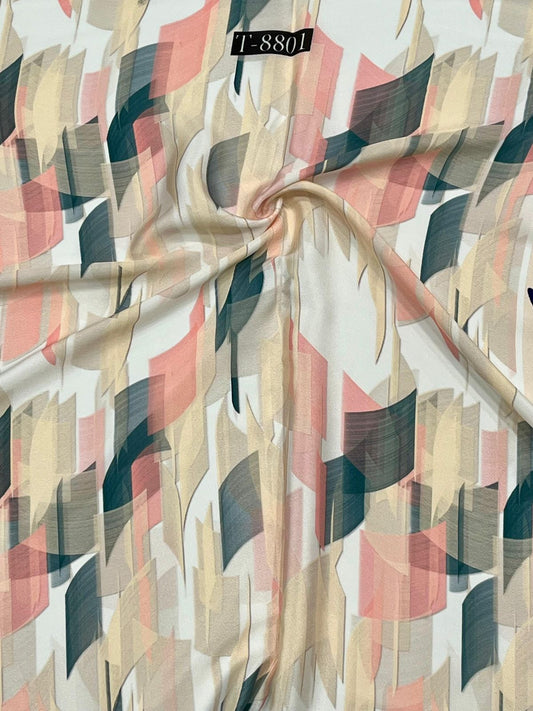 CREPE ABSTRACT PRINTS