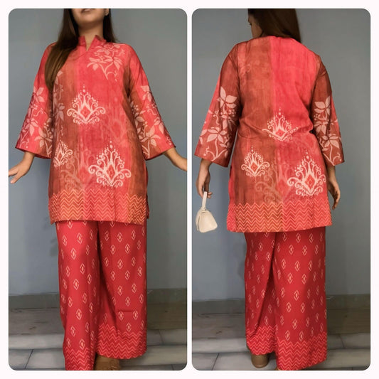 SCARLET AURA CO-ORD SET