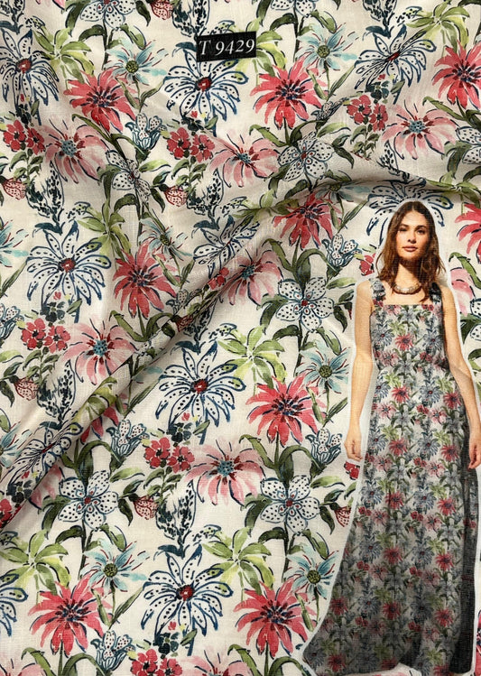 BEST PRINTED COTTON LINEN DIGITAL PRINTS