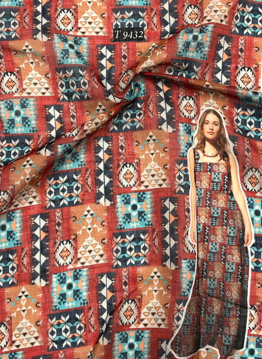 BEST PRINTED COTTON LINEN DIGITAL PRINTS