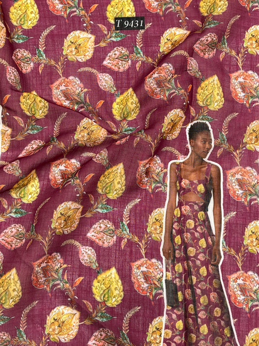 BEST PRINTED COTTON LINEN DIGITAL PRINTS