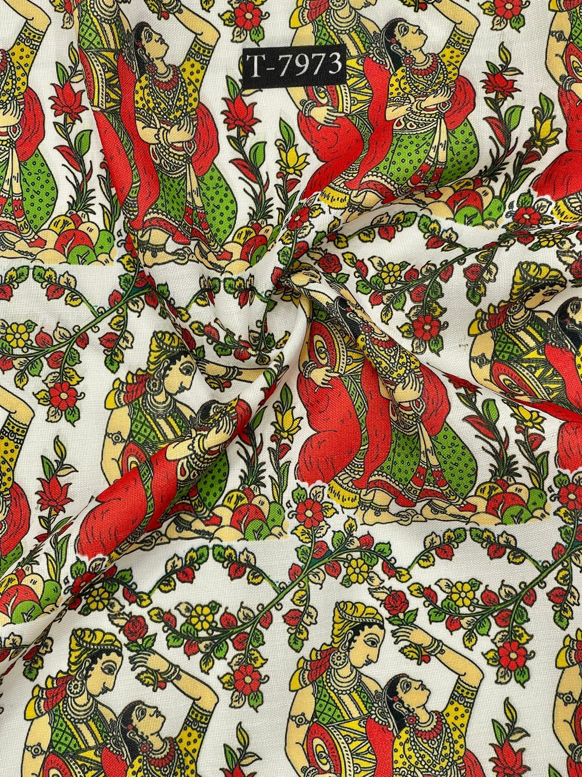 SWISS COTTON LINEN TRADITIONAL DIGITAL PRINTS