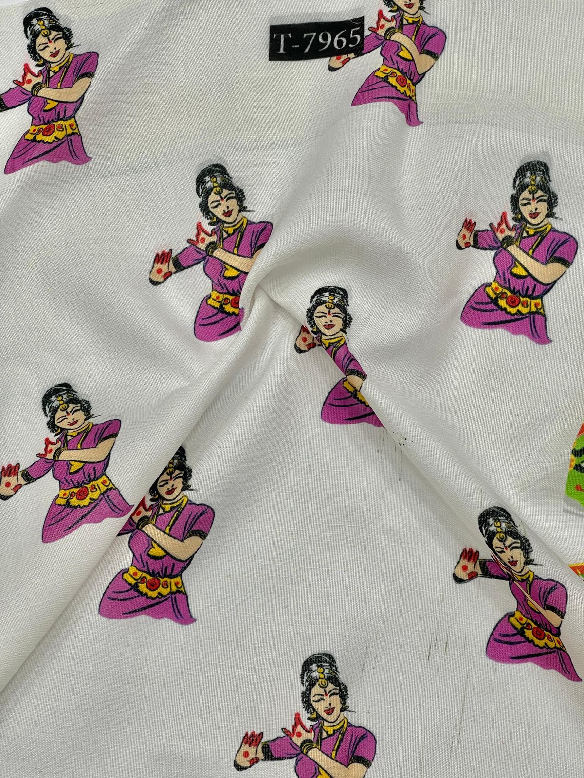 SWISS COTTON LINEN TRADITIONAL DIGITAL PRINTS