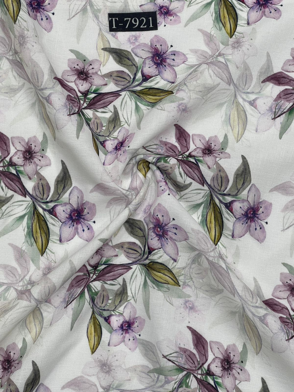 SWISS LINEN COTTON FLORAL PRINTS