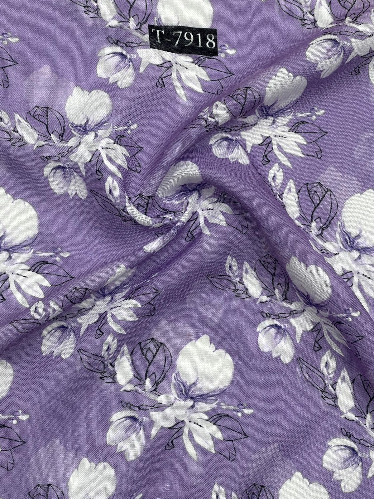 SWISS LINEN COTTON FLORAL PRINTS