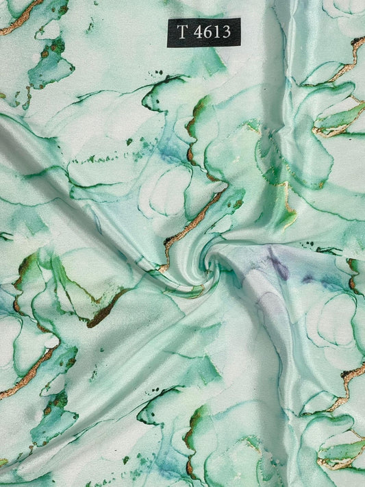 BEAUTIFUL MARBLE PRINT ON CREPE