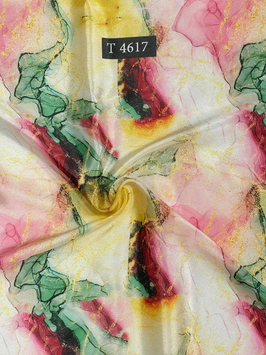 BEAUTIFUL MARBLE PRINT ON CREPE