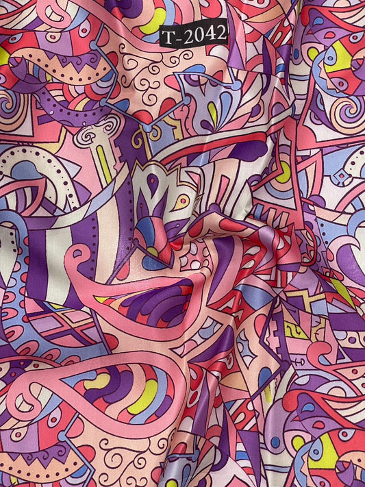 MOST DEMANDING ZARA PRINT ON MODAL SATIN