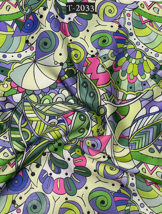 MOST DEMANDING ZARA PRINT ON MODAL SATIN