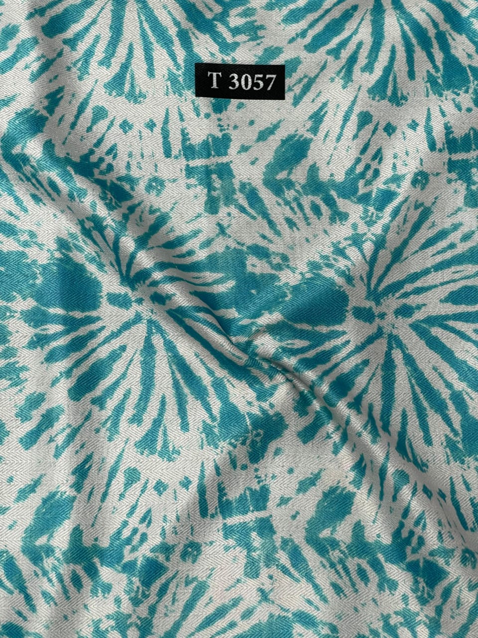 SHIBORI PRINT ON PASHMINA