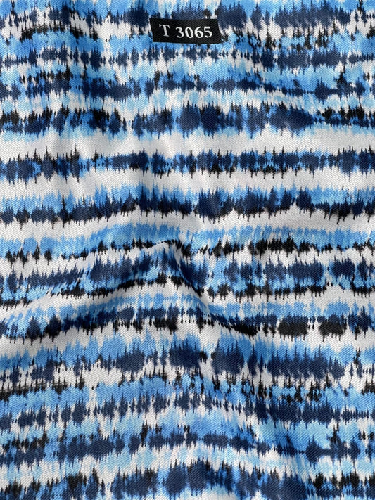 SHIBORI PRINT ON PASHMINA