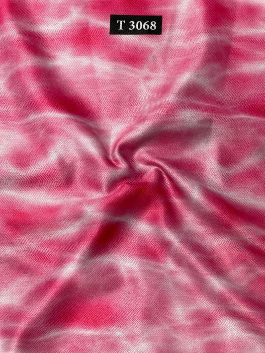 SHIBORI PRINT ON PASHMINA