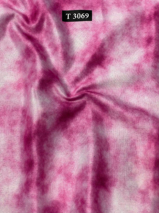 SHIBORI PRINT ON PASHMINA
