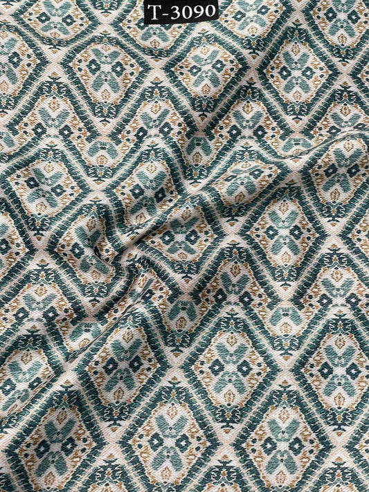 IKKAT PRINT ON PASHMINA