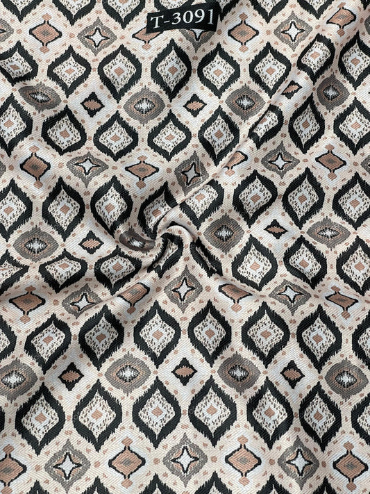 IKKAT PRINT ON PASHMINA