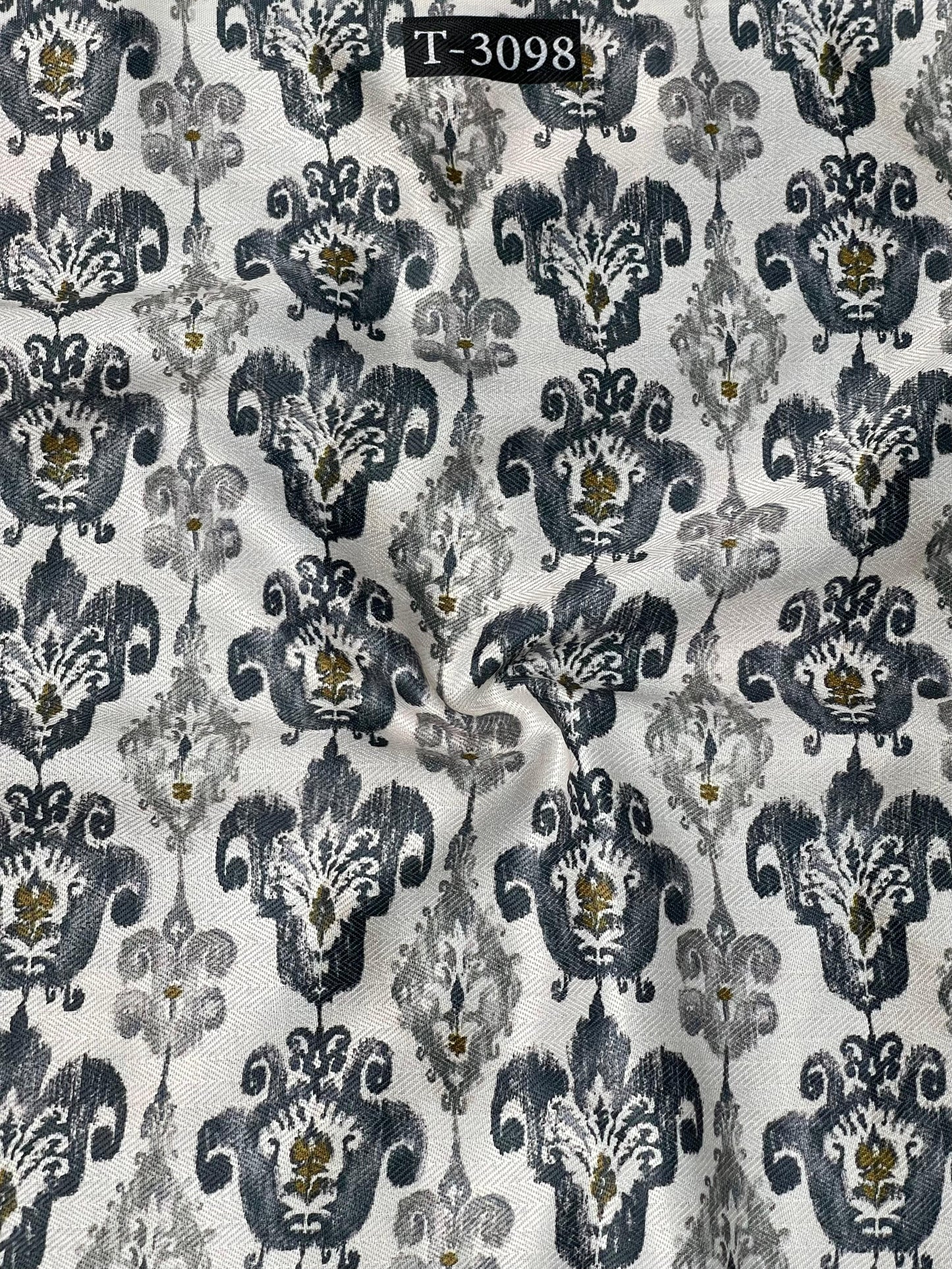 IKKAT PRINT ON PASHMINA