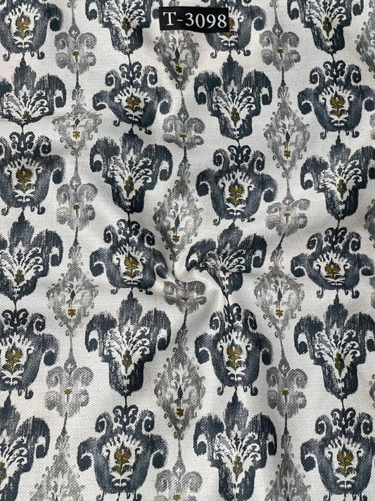 IKKAT PRINT ON PASHMINA