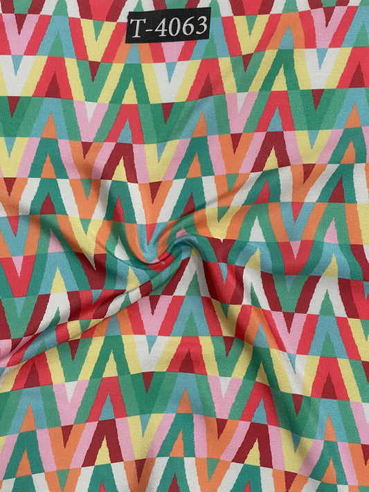 BEAUTIFUL ABSTRACT PRINTS ON CREPE