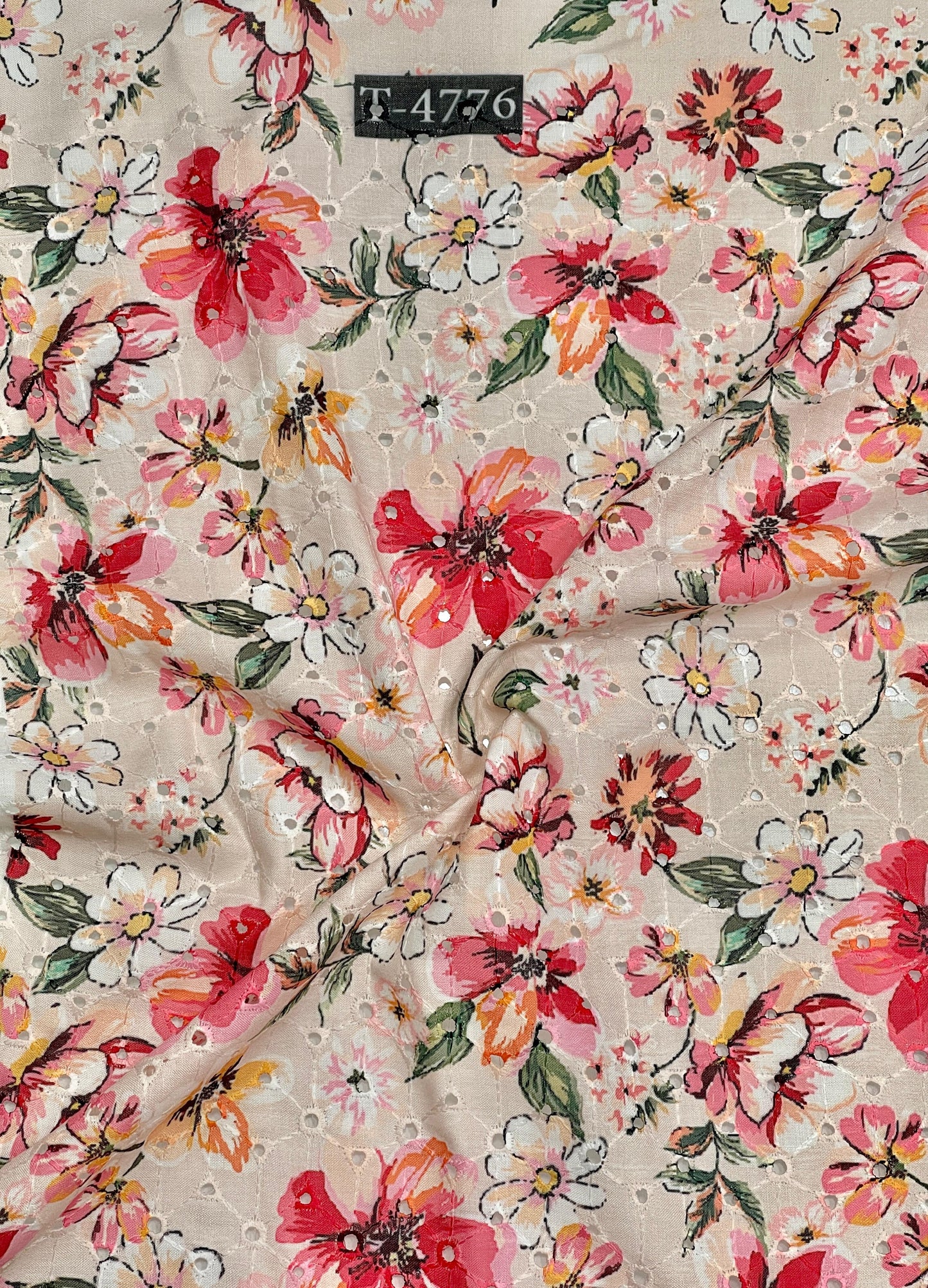 COTTON HAKOBA CHICKEN FLORALS PRINTS