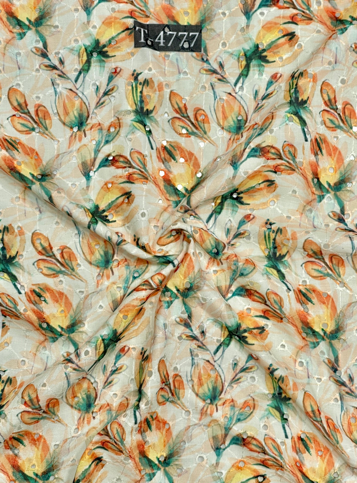 COTTON HAKOBA CHICKEN FLORALS PRINTS