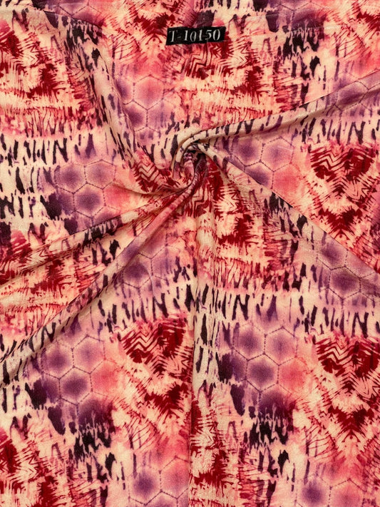 SHIBORI TYE-DYE VELVET DIGITAL PRINTS
