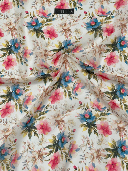 BEAUTIFUL FLORAL PRINTS ON GEORGETTE