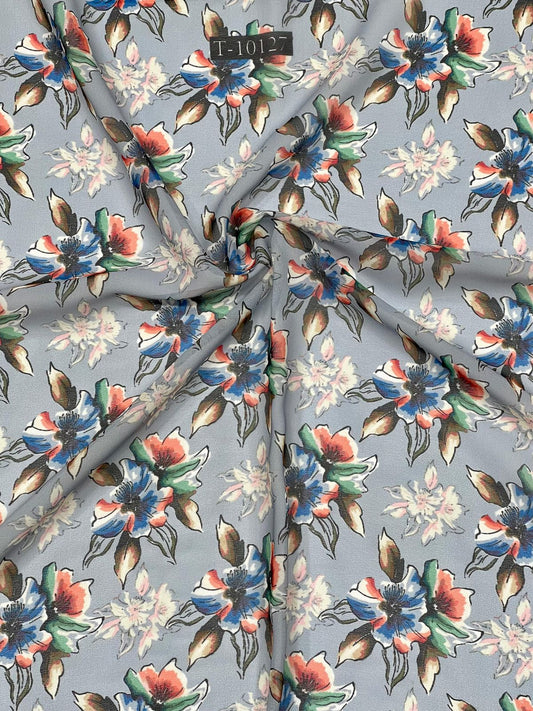 BEAUTIFUL FLORAL PRINTS ON GEORGETTE