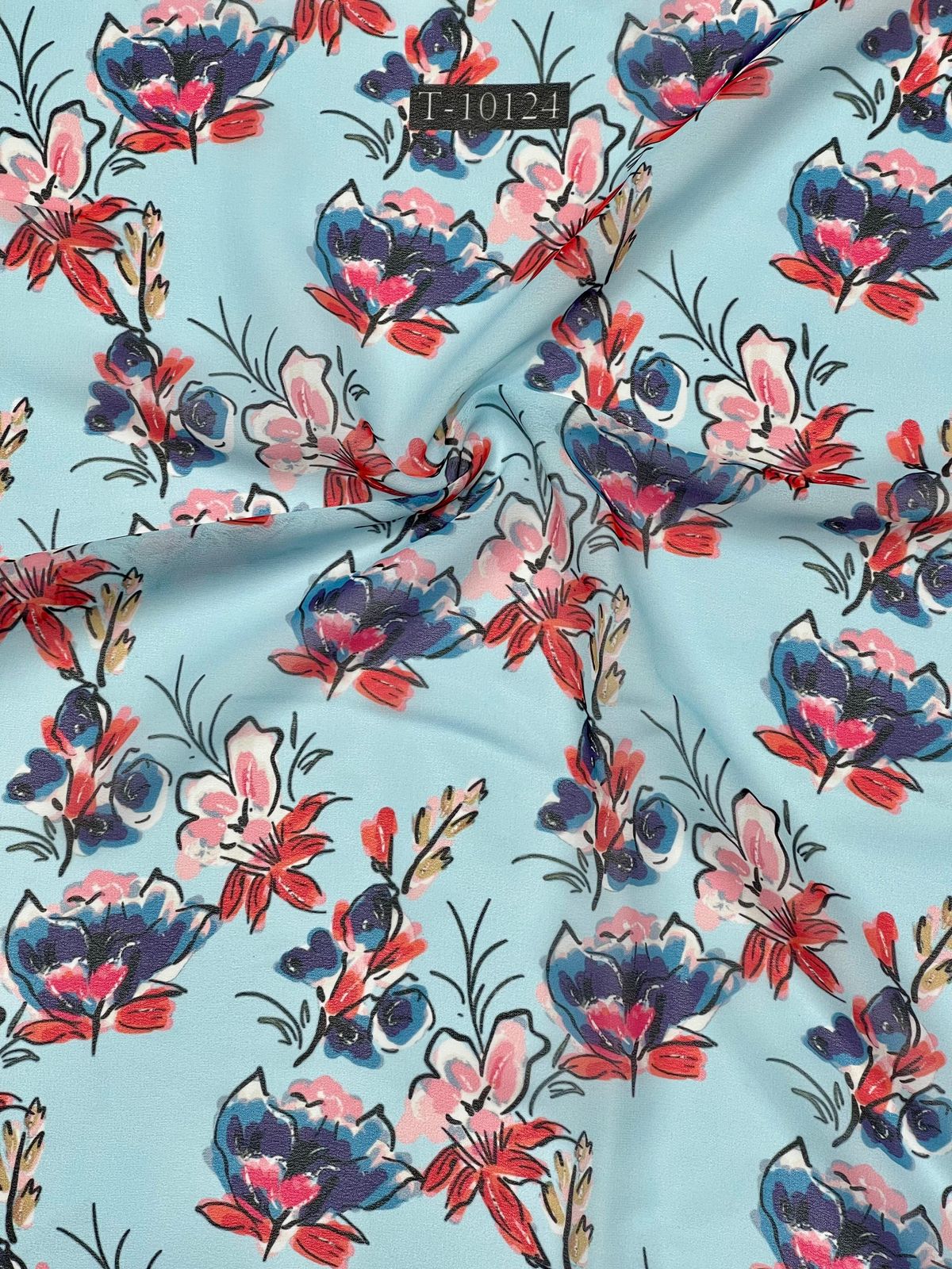 BEAUTIFUL FLORAL PRINTS ON GEORGETTE