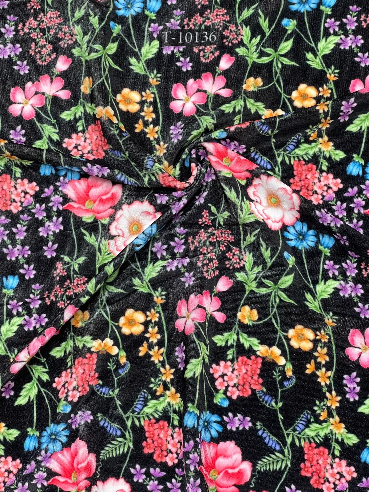 FLORAL VELVET DIGITAL PRINTS