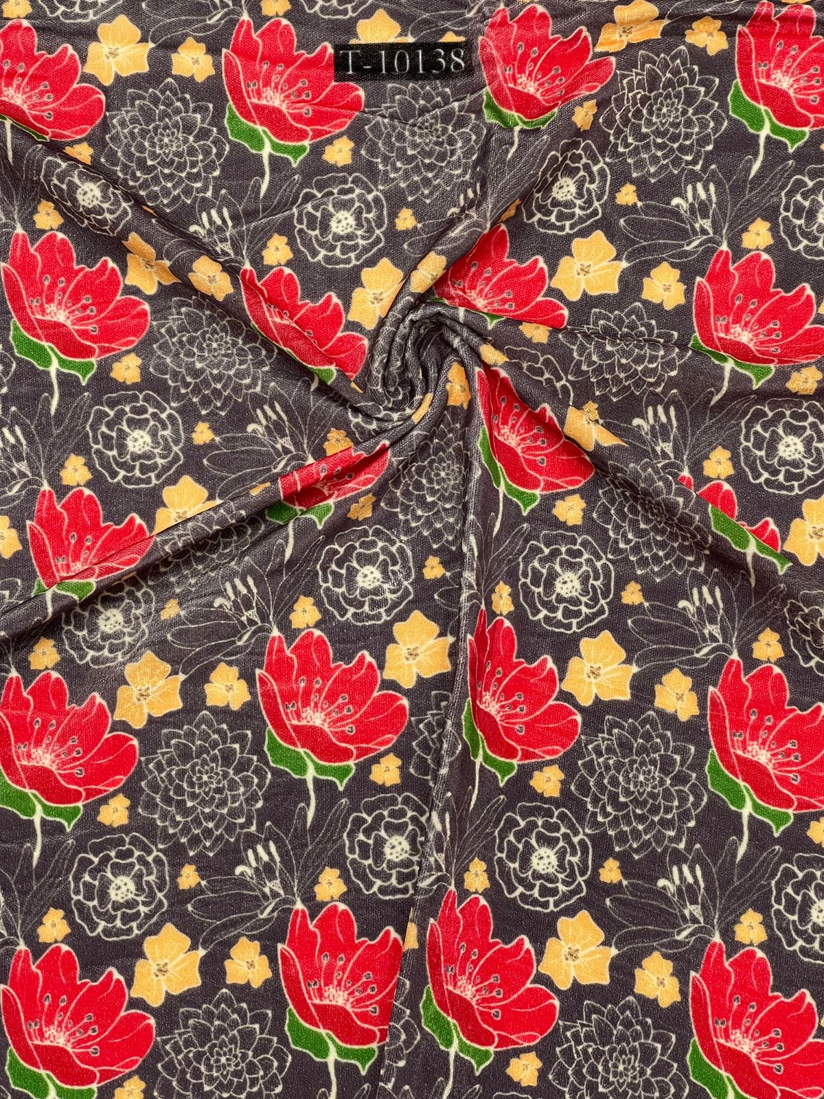 FLORAL VELVET DIGITAL PRINTS