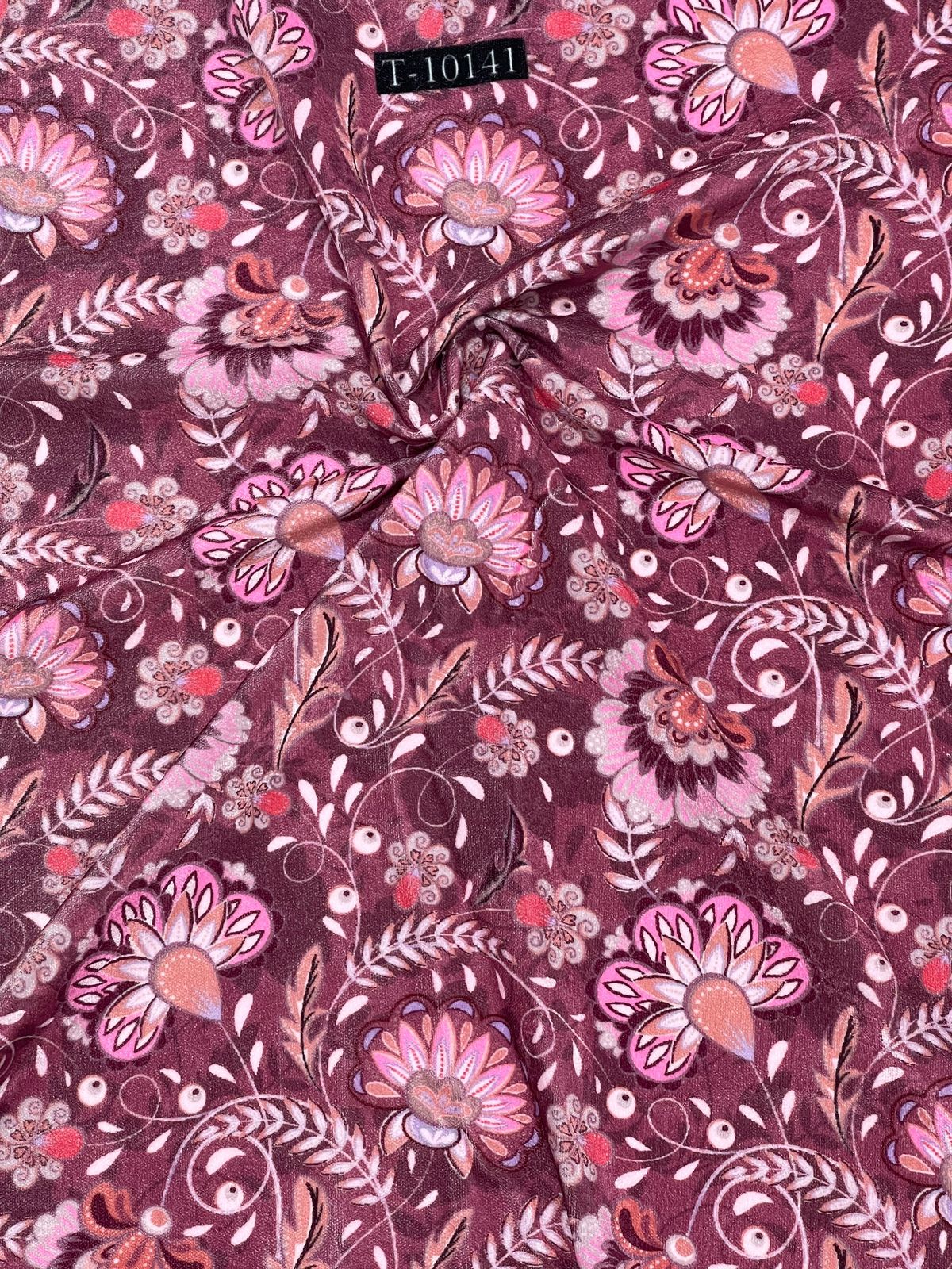 FLORAL VELVET DIGITAL PRINTS