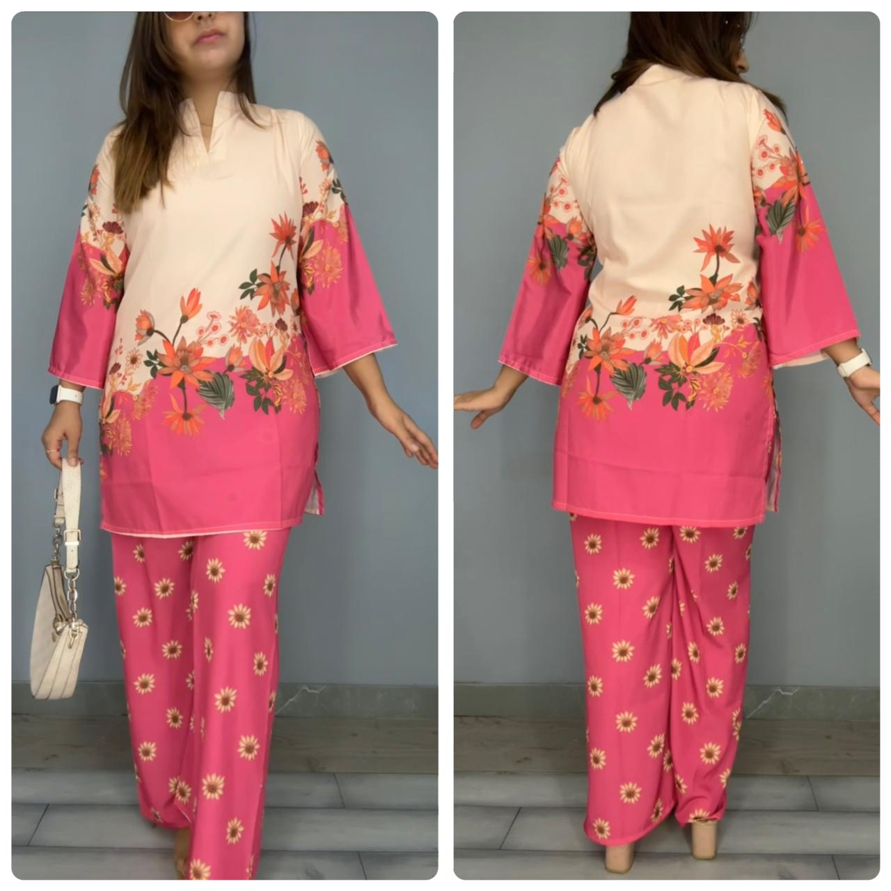 Rosy Petal Luxe - Japanese crepe