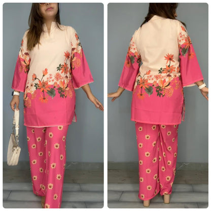 Rosy Petal Luxe - Japanese crepe