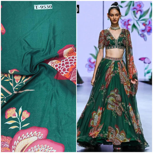 DESIGNER FLORAL CHINNONS DIGITAL PRINTS