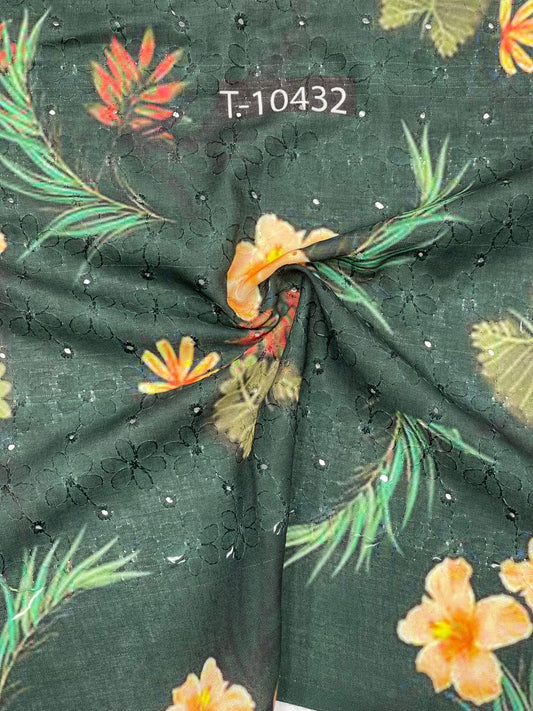 FLORAL HAKOBA WITH EMBROIDERY