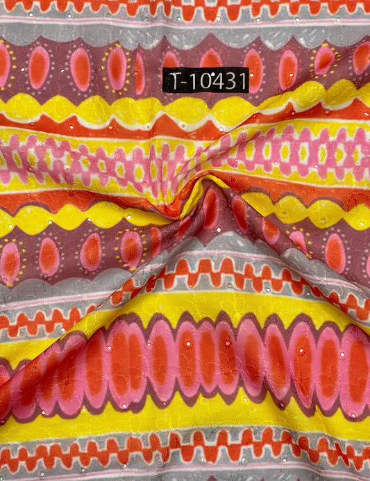 FLORAL HAKOBA WITH EMBROIDERY