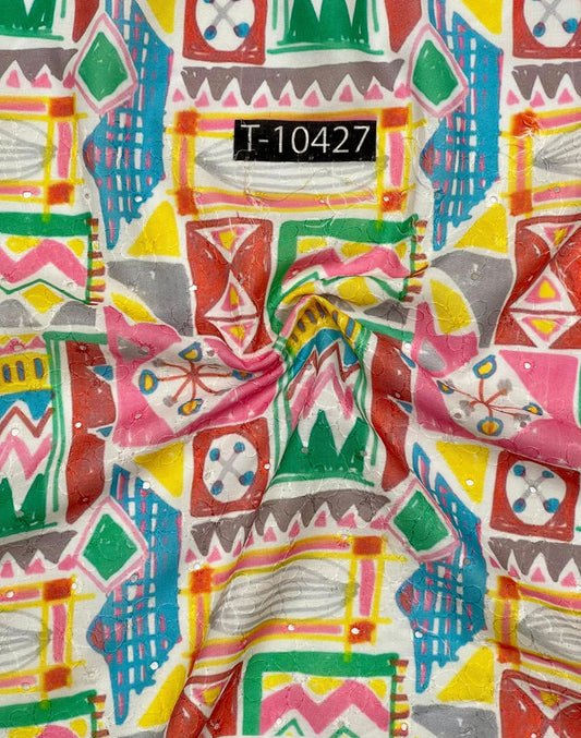 FLORAL HAKOBA WITH EMBROIDERY