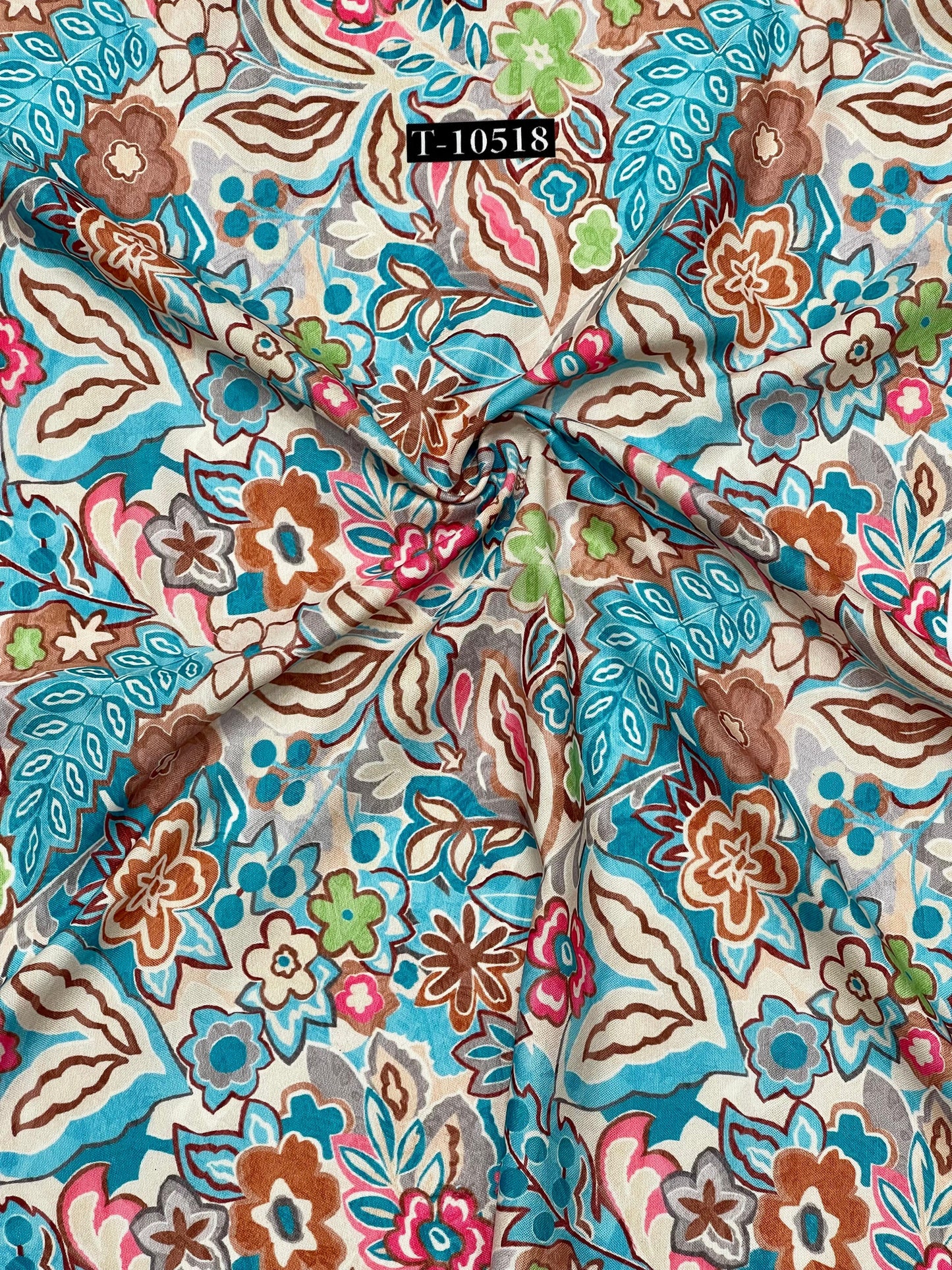 FLORAL POLY RAYON DIGITAL PRINTS