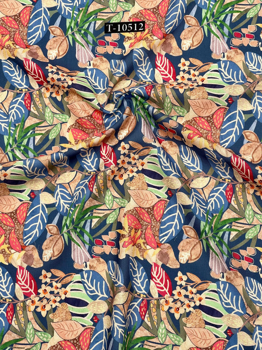 FLORAL POLY RAYON DIGITAL PRINTS