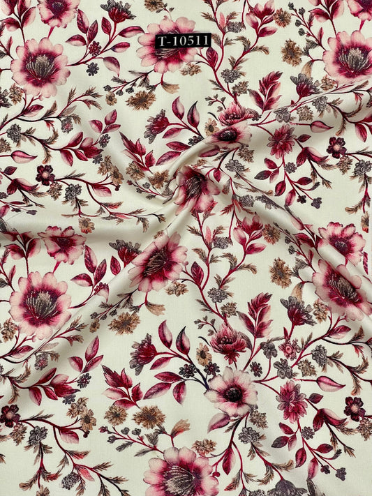 FLORAL POLY RAYON DIGITAL PRINTS