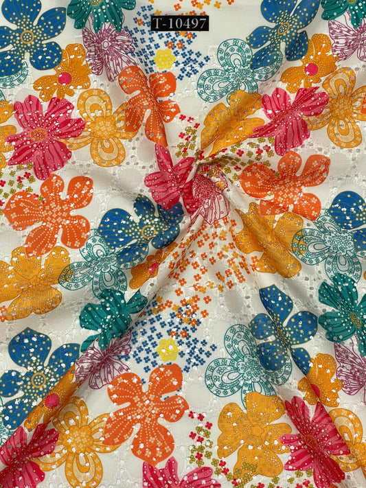 FLORAL FOOTBALL CHICKEN HAKOBA EXPORT DESIGN