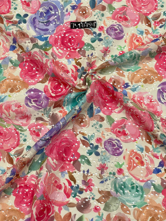 FLORAL FOOTBALL CHICKEN HAKOBA EXPORT DESIGN