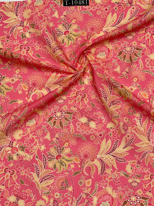 FLORAL POLY SOFT COTTON FOR SUMMERS